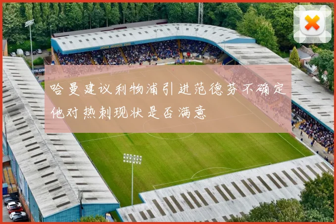 哈曼建议利物浦引进范德芬不确定他对热刺现状是否满意
