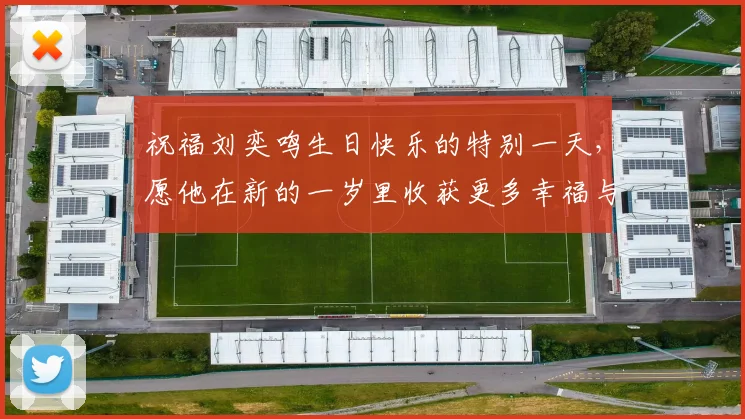 祝福刘奕鸣生日快乐的特别一天，愿他在新的一岁里收获更多幸福与成功